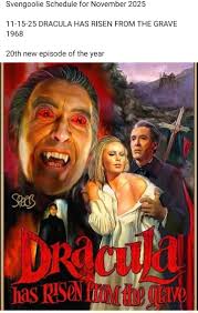 Metv NOVEMBER 2025... Svengoolie schedule for November 2025 11-01-25 BUD  ABBOTT LOU FRANKENSTEIN 1948 COSTELIO MEET last shown 11-24 "last shown"  dates are month month/year Svengoolie schedule for November 2025 11-08-25  THE