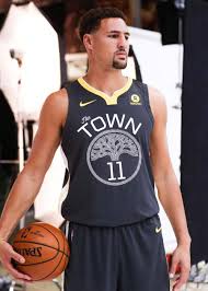 The potential early look comes courtesy of twitter user jmoneymikita, who said he got an advanced copy of the game in australia Klay Thompson With The Town Jersey Klay Thompson Klay Thompson Wallpaper Warriors Basketball