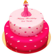 Eigentlich ist es ja derzeit viel zu heiß, um wirklich spaß am backen und dekorieren zu haben. Kronchen Torte Mit Prinzessin Aurora Figur