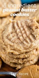 It is quite amazing, how much difference it makes just switching. 3 Ingredient Peanut Butter Cookies Crazy For Crust