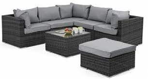 6 seater grey round rattan garden dining set with table and chairs. Rattan Garden Furniture Grey Corner Sofa 49 Ideas Furnitures Corner Fur Rattan Outdoor Furniture Outdoor Furniture Cushions Sectional Patio Furniture