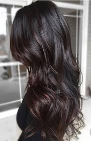 Dark Brunette Base With Chocolate Bayalage Highlights Black Hair Balayage Hair Styles Hair Color For Black Hair