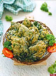 Keripik Bayam Yang Renyah Dan Gurih Resep Resepkoki Recipe Hidangan Pembuka Bayam Keripik