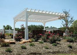 14x14 Traditional Vinyl Pergola With Superior Posts From Amish Country Gazebos See The Many Sizes And Styles Of Pergola Vinyl Pergola Pergola Pergola Kits