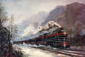The Black Diamond Railroad Art Railroad Photos Train Art