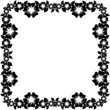 Are you searching for black and white border png images or vector? Borders And Frames Decorative Borders Picture Frames Frames Black Flower Png Clipart Full Size Clipart 68289 Pinclipart
