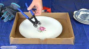 How To Break China For Mosaics Mosaic Crafts Mosaic Art Projects Broken China Crafts