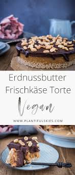 No Bake Erdnussbutter Frischkase Kuchen Glutenfrei Moglich Rezept Erdnussbutter Frischkasekuchen Einfacher Nachtisch
