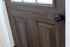 So it's been looking iffy for a few years now. How To Paint An Exterior Door To Make It Look Like Wood Proverbs 31 Girl