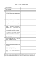 62 rule178 malaysia in the high court in sabah and sarawak at kota kinabalu in bankruptcy notice no. Form 4 25 Proof Of Debt General Form Printable Pdf Download