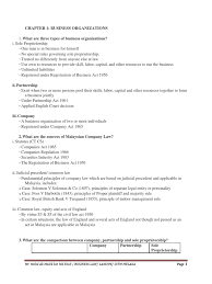 Introduction • in malaysia, the main legislation on companies are the companies act 1965 and the companies regulations however, several english and australian authorities are relevant in interpreting the equivalent malaysian provisions by virtue of section 5 (1) of. Notesforlawofbusinessorganization Pdf Piercing The Corporate Veil Partnership