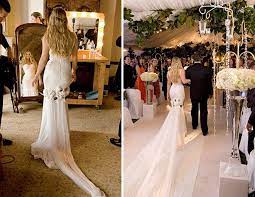 Celeb Wedding Inspiration Fergie Josh Duhamel Celebrity Wedding Photos Light Blue Wedding Dress Blue Wedding Dresses