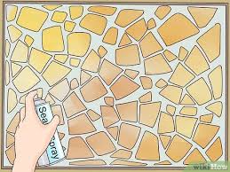 This is a project i absolutely didn't need to make. How To Make A Mosaic Table Top 15 Steps With Pictures Wikihow