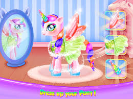 Dress up and care for coco pony! Download Princess Pony Beauty Makeover Unicorn Salon V1 1 2 Mod Unlimited Money Apk Free For Android