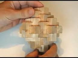 Total of 24 pieces this handcrafted wooden puzzle measures about 10 inches long. 24 Piece Burr Puzzle Assembly Youtube