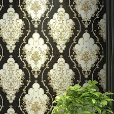 Black And Gold Baroque Wallpaper Healthy Images Wallpapers Provided By Sophine09 Country Style Floral Imaging Wallpaper Desktop Or Moder Gold Damask Wallpaper Damask Wallpaper Vinyl Wallpaper