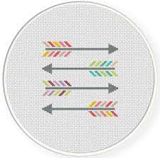Browse by theme and level to find the design of your dreams! Colorful Arrows Cross Stitch Pattern Cross Stitch Patterns Cross Stitch Stitch Patterns
