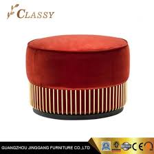 Maybe you would like to learn more about one of these? China Metal Element In Polished Gold Finishing Red Velvet Round Ottoman For Room Furniture China Bar Chairs Ottoman Stool