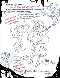 It tells the story of the adventures of the twins mabel and dipper. Gravity Falls Don T Color This Book It S Cursed Cicierega Emmy Ramirez Stephanie 9781368008990 Amazon Com Books