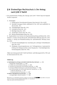 Antrag nach 80 v vwgo muster. Https Www Degruyter Com Document Doi 10 1515 9783110656220 017 Pdf