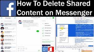 No message appeared in my outbox, but my phone always showed 1 unsent message. the instructions below solved the problem for me. How To Delete Shared Content On Fb Messenger Using Inspect Element Tricks 2018 Youtube