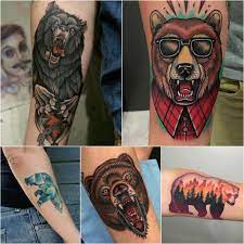 Bear Tattoo Design And Meanings Strength Courage And Confidence Bear Tattoos Tattoo Designs And Meanings Bear Tattoo
