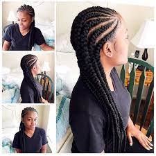 Cornrows For Black Women African American Braided Hairstyles African Braids Hairstyles Natural Hair Styles
