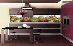 Modern kitchen design is sometimes broadly categorized as any style that's less traditional and more. Kitchen Designs Exciting Kitchen Design With Dark Brown And Red Kitchen Cabinet And Fruit Moza Modern Kitchen Design Modern Kitchen Tiles Country Kitchen Decor
