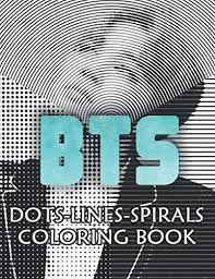 Bts Dots Lines Spirals Coloring Book Stress Relief Coloring Books Coloring Books Abstract Coloring Pages