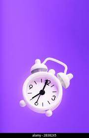 Are you searching for aesthetic png images or vector? White Retro Style Alarm Clock In Levitation Isolated On Purple Background Hands On The Clock 7 00 19 00 Minimalistic Creative Modern Still Life P Stock Photo Alamy