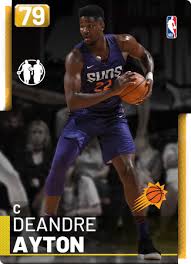 Deandre ayton is a bahamian professional basketball player for the phoenix suns of the nba. Deandre Ayton 79 Nba 2k19 Myteam Gold Card 2kmtcentral