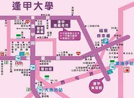 taiwan taichung 逢甲夜市小吃地圖 mister donuts eat childhood