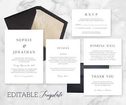Editable certificate gives information on editable certificate format and editable certificate outline, when designing editable certificate, it is important to consider. Invitation Kits Editable Wedding Invitation Set Royally Elegant Template Paper Party Supplies