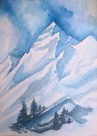 2 How To Draw Snow Mountains Hiart Perfect for housewarming, college dorm, or home decor. 2 how to draw snow mountains hiart