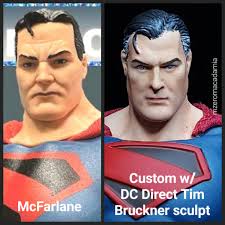 Customized Kingdom Come Superman figure with Tim Bruckner sculpt