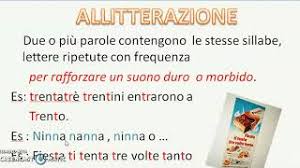 Allitterazione Youtube