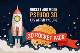 1280 x 720 jpeg 125 кб. 3d Rocket Pack In Illustrations On Yellow Images Creative Store