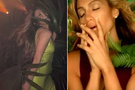 Jennifer Lopez Recreates Waiting for Tonight Music Video While Dancing in  Green Dress on New Years Eve