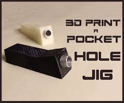 Make A Pocket Hole Jig Pocket Hole Jig Pocket Hole 3d Printing