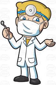 Black And White Coat Clipart A Dentist Ready For His Next Procedure Cartoon Drawings Character Design Cartoon