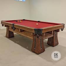 Pro 8 Foot Gw Kling Installation In Dana Point Burgundy Felt Billiards Dkbilliards Playpool Mancave Gameroom Pooltable In 2020 Pool Table Play Pool Billiards