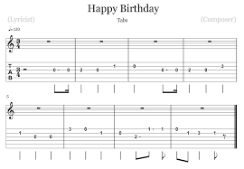 Play happy birthday tabs using simple video lessons. How To Play Happy Birthday On Guitar