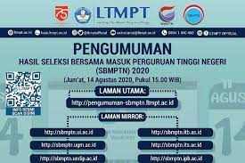 Ketua ltmpt, mohammad nasih mengatakan dalam sbmptn tahun ini jumlah peserta yang dinyatakan lulus berjumlah 167.653 peserta. Cara Cek Pengumuman Hasil Sbmptn 2020 Mulai 14 Agustus 2020 Halaman All Kompas Com