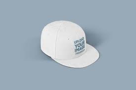 Placeit Mockup Of A Customizable Snapback Hat On A Flat Surface In 2020 Snapback Hats Clothing Mockup Snapback