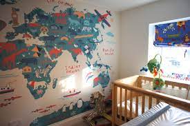 Since most showers require some sort of shower curtain (unless you don't mind lots of water getting all over the floor), having a travel themed shower curtain is an easy way to add a touch of travel to your home life. Decorating A Travel Themed Child S Bedroom
