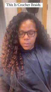 This is another one of our favorite curl patterns gogo/beach curl. Such a  beautiful color and curl pattern. #crochetbraids #fyp  #illusioncrochetbraids #humanhaircrochetbraids #crochetbraidstyles ...