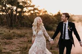 Real Maggie Bride Wearing The Dakota Wedding Dress By Sottero And Midgley A Lovely Long Sleeved Lac Sottero Wedding Dress Wedding Dresses Wedding Dresses Lace