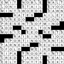 We did not find results for: La Times Crossword 12 Jun 20 Friday Laxcrossword Com