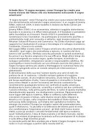 Le soluzioni di codycross jeremy __, noto economista, attivista e saggista. Scheda Libro Commento De Il Sogno Europeo Di Jeremy Rifkin Docsity