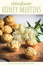 Elderflower Honey Muffins Recipe Nutrition Recipes Real Food Recipes Herbal Recipes